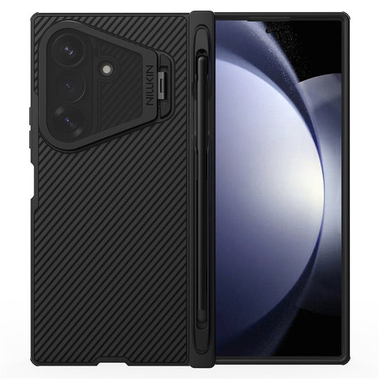 NILLKIN CamShield Prop Magnetic Series For Samsung Galaxy Z Fold8 Ultra Case PC Phone Cover with Clear Camera Lid   /   Stylus Pen