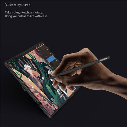 NILLKIN CamShield Prop Magnetic Series For Samsung Galaxy Z Fold8 Ultra Case PC Phone Cover with Clear Camera Lid   /   Stylus Pen