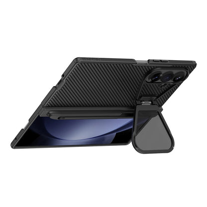 NILLKIN CamShield Prop Magnetic Series For Samsung Galaxy Z Fold8 Ultra Case PC Phone Cover with Clear Camera Lid   /   Stylus Pen
