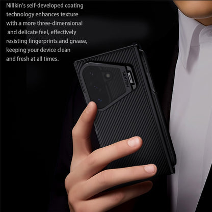 NILLKIN CamShield Prop Magnetic Series For Samsung Galaxy Z Fold8 Ultra Case PC Phone Cover with Clear Camera Lid   /   Stylus Pen