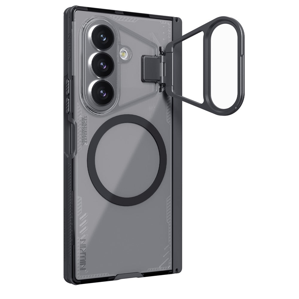 NILLKIN Iceblade CamProp For Samsung Galaxy Z Fold8 Ultra Magnetic Case Clear Lens Lid Kickstand PC TPU Phone Cover