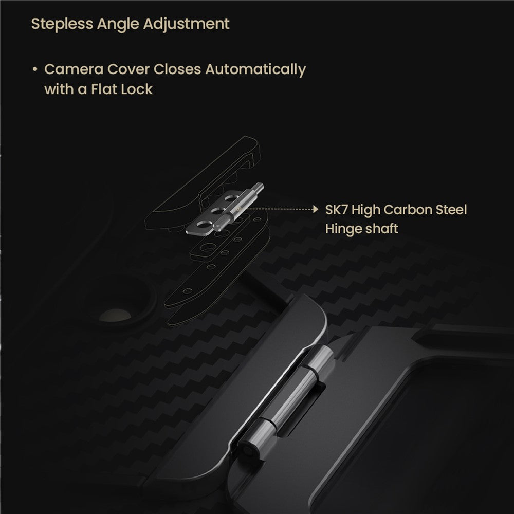 NILLKIN For Samsung Galaxy Z Fold8 Ultra Magnetic Case TPU + Aramid Fiber Lens Cover Kickstand Phone Cover
