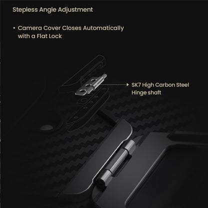 NILLKIN For Samsung Galaxy Z Fold8 Ultra Magnetic Case TPU + Aramid Fiber Lens Cover Kickstand Phone Cover