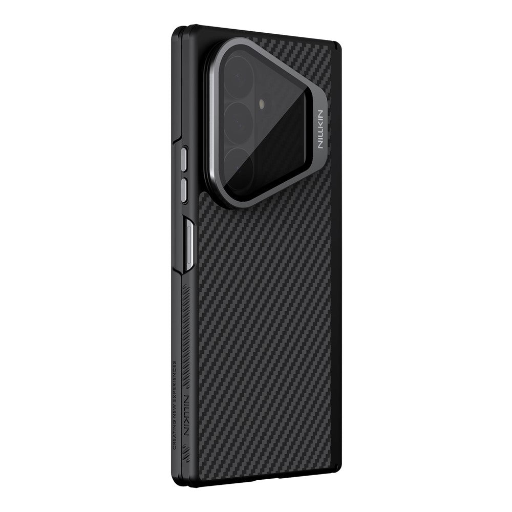 NILLKIN For Samsung Galaxy Z Fold8 Ultra Magnetic Case TPU + Aramid Fiber Lens Cover Kickstand Phone Cover