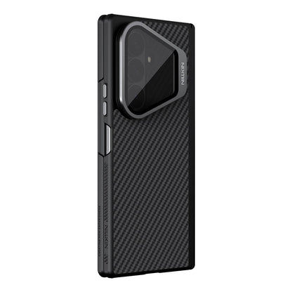 NILLKIN For Samsung Galaxy Z Fold8 Ultra Magnetic Case TPU + Aramid Fiber Lens Cover Kickstand Phone Cover