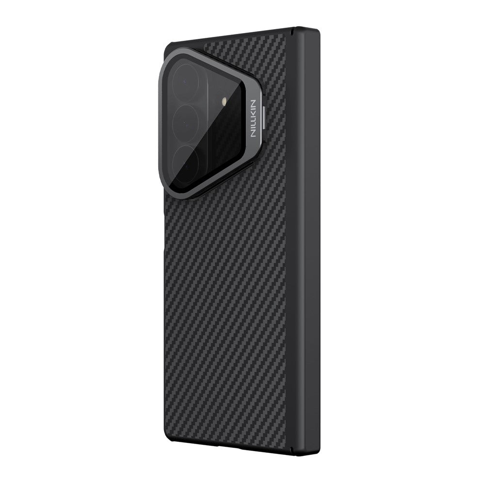 NILLKIN For Samsung Galaxy Z Fold8 Ultra Magnetic Case TPU + Aramid Fiber Lens Cover Kickstand Phone Cover