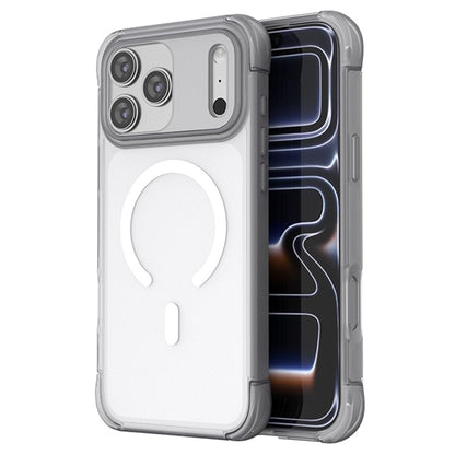 For iPhone 18 Pro / 17 Pro Magnetic Case Skin-touch PC + TPU Airbag Protection Phone Cover