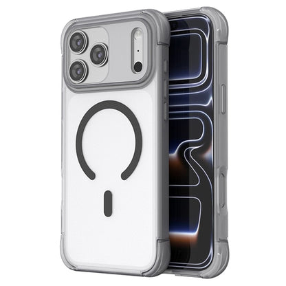 For iPhone 17 Pro Max Magnetic Case Skin-touch PC + TPU Airbag Protection Phone Cover