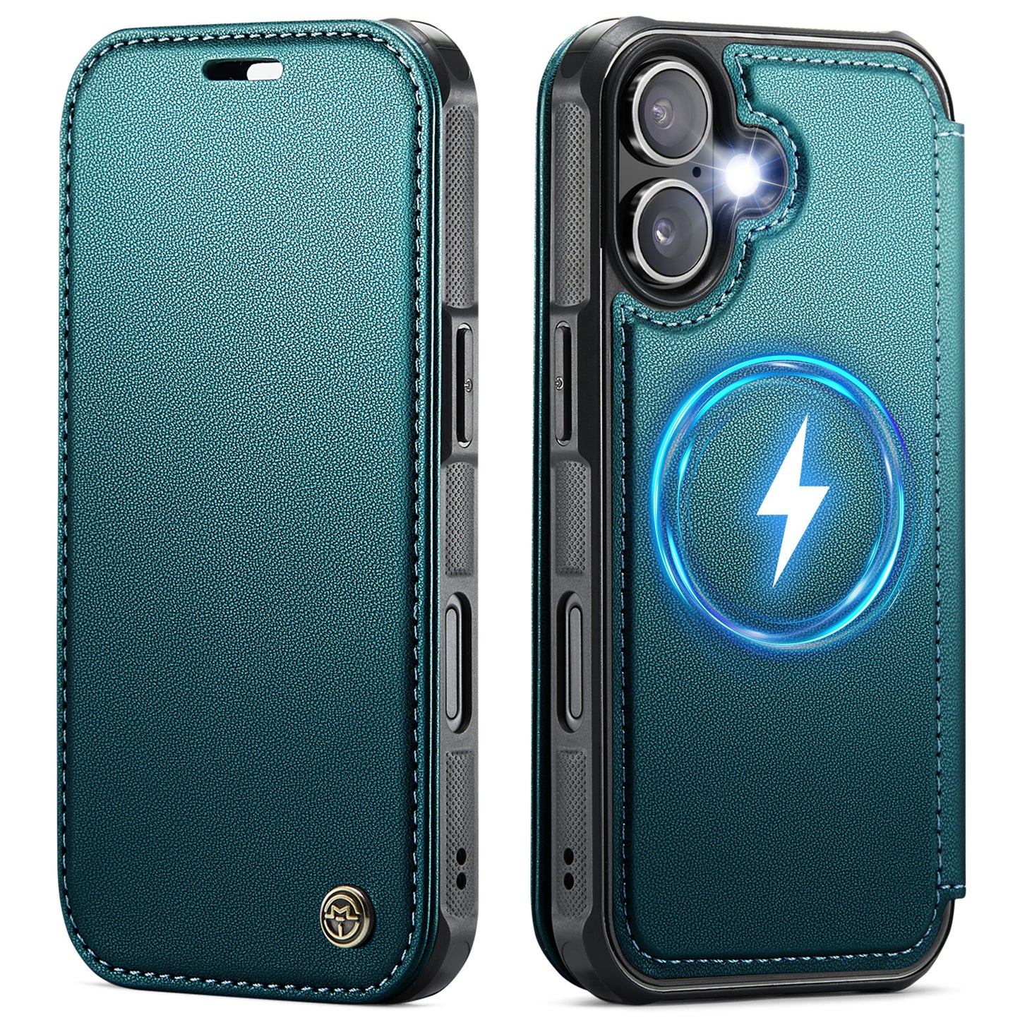 CASEME for iPhone 17 Case  053  Magnetic RFID Blocking Wallet Flip Leather Phone Cover