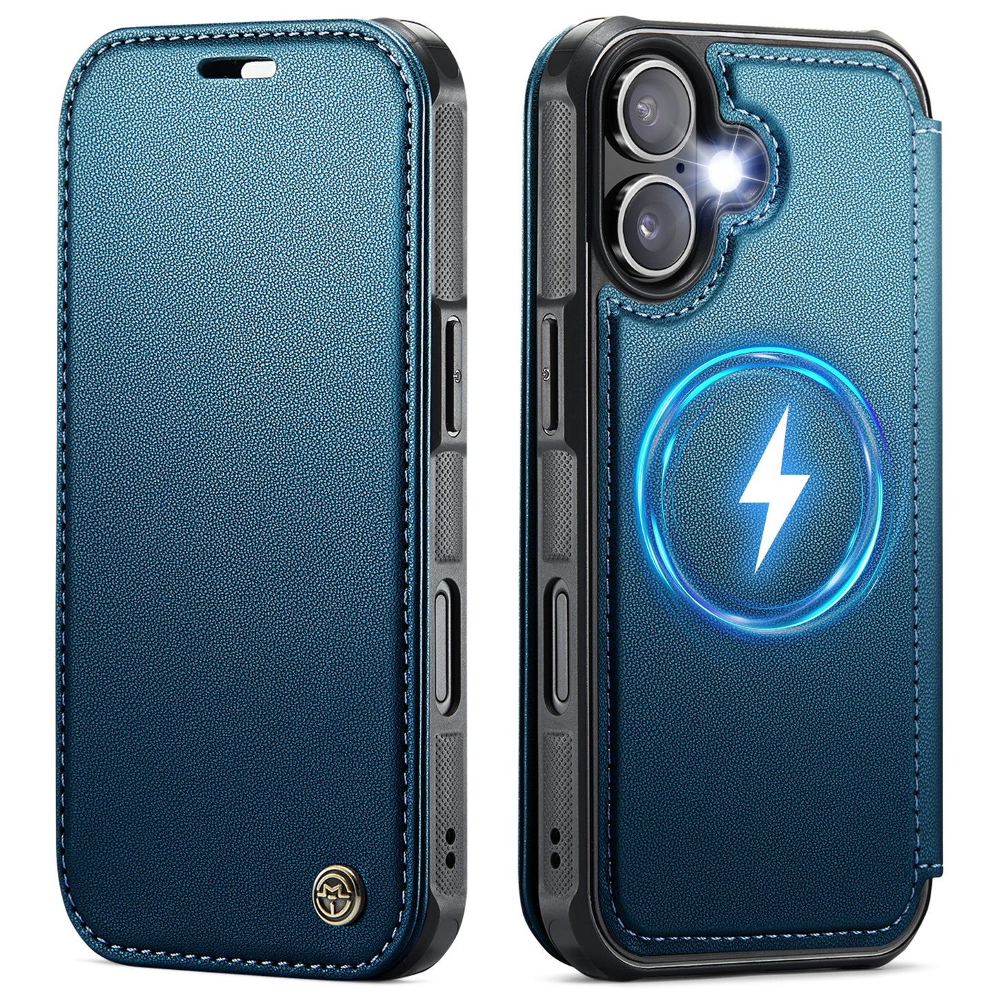 CASEME for iPhone 17 Case  053  Magnetic RFID Blocking Wallet Flip Leather Phone Cover