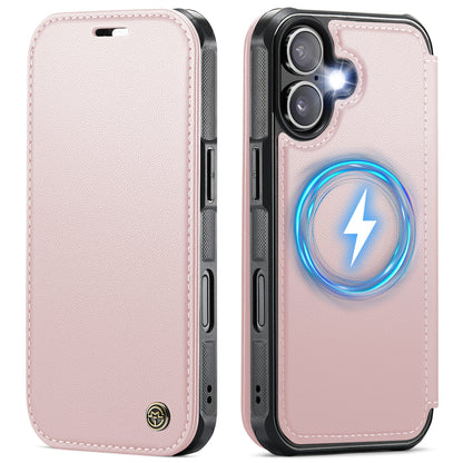 CASEME for iPhone 17 Case  053  Magnetic RFID Blocking Wallet Flip Leather Phone Cover