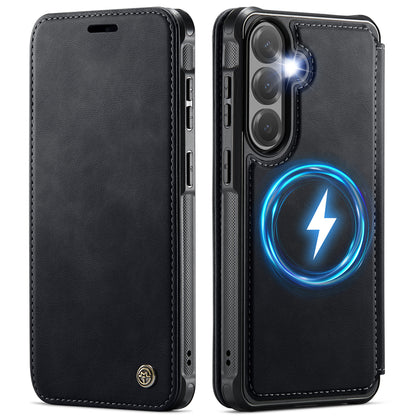 CASEME for Samsung Galaxy S26+ Case  053   Magnetic RFID Blocking Wallet Flip Leather Phone Cover