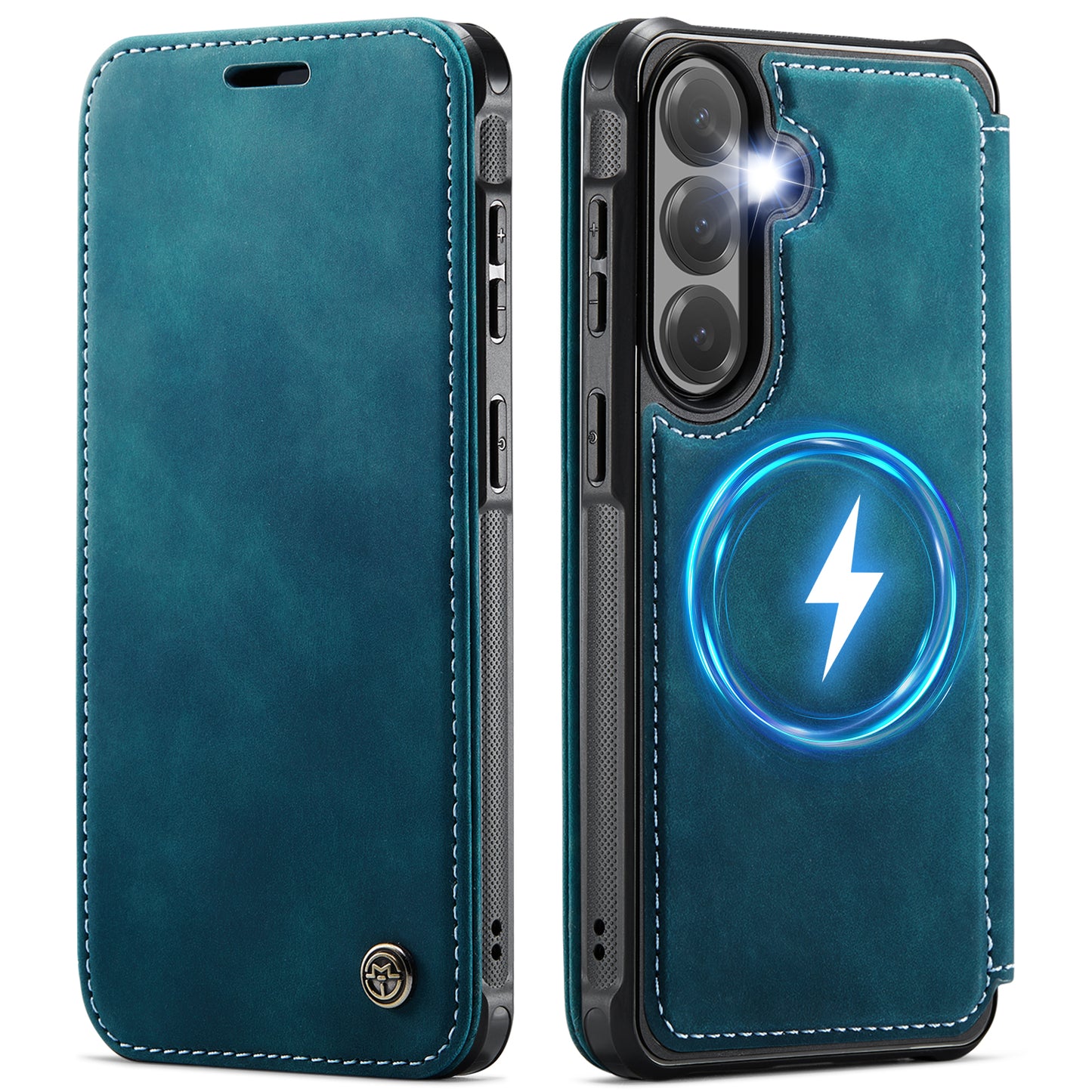 CASEME for Samsung Galaxy S26+ Case  053   Magnetic RFID Blocking Wallet Flip Leather Phone Cover