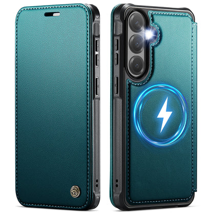 CASEME for Samsung Galaxy S26+ Case  053   Magnetic RFID Blocking Wallet Flip Leather Phone Cover
