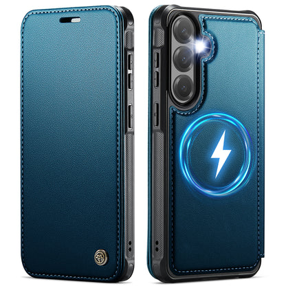 CASEME for Samsung Galaxy S26+ Case  053   Magnetic RFID Blocking Wallet Flip Leather Phone Cover
