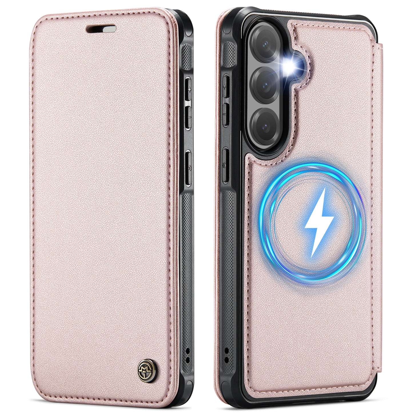 CASEME for Samsung Galaxy S26+ Case  053   Magnetic RFID Blocking Wallet Flip Leather Phone Cover