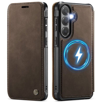 CASEME for Samsung Galaxy S26+ Case  053   Magnetic RFID Blocking Wallet Flip Leather Phone Cover