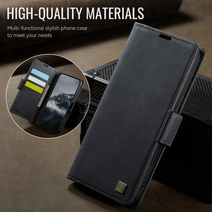 AUTSPACE for iPhone 17 Case  A11 RFID Blocking Retro Leather Cell Phone Wallet Cover