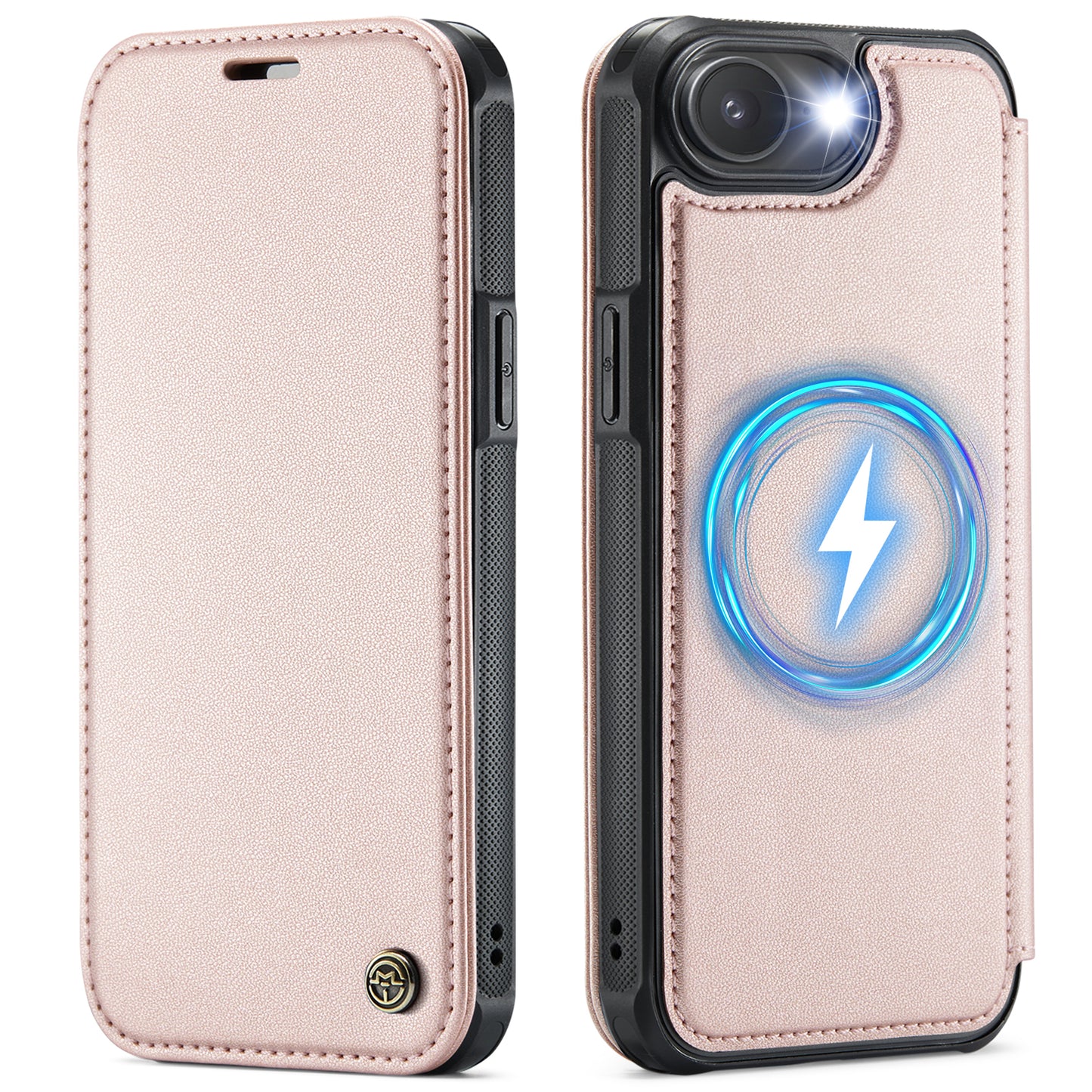 CASEME for iPhone 16e / iPhone 17e Case  053  Magnetic RFID Blocking Wallet Flip Leather Phone Cover