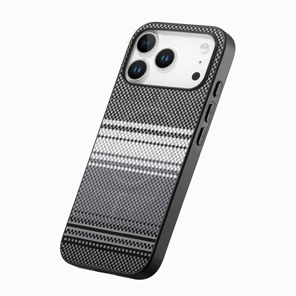 For iPhone 17 Pro Max Magnetic Case PU Leather + PC + TPU Gradient Phone Cover