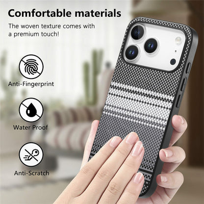 For iPhone 18 Pro / 17 Pro Magnetic Case PU Leather + PC + TPU Gradient Phone Cover