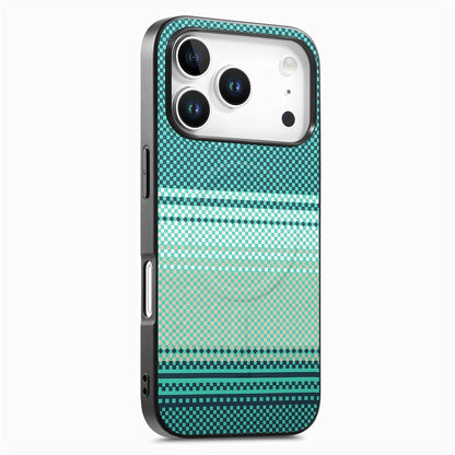 For iPhone 18 Pro / 17 Pro Magnetic Case PU Leather + PC + TPU Gradient Phone Cover
