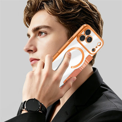 For iPhone 17 Pro Max Magnetic Case RFID Blocking Card Slots Leather Cover
