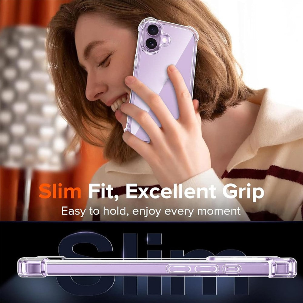 For iPhone 17 Case Military Grade Drop Protection Acrylic + TPU Phone Cover