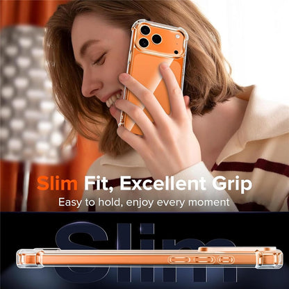 For iPhone 17 Pro Case Military Grade Drop Protection Acrylic + TPU Phone Cover