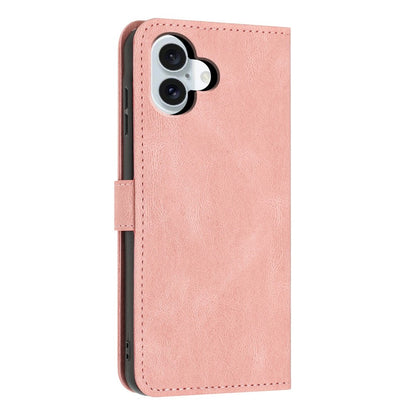 For iPhone 17 Wallet Case Butterfly Flower Imprint PU Leather Phone Cover with Wrist Strap
