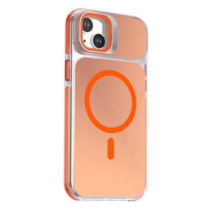 For iPhone 14  /  13 Magnetic Case Camera Frame Kickstand TPU Acrylic Shockproof Phone Cover