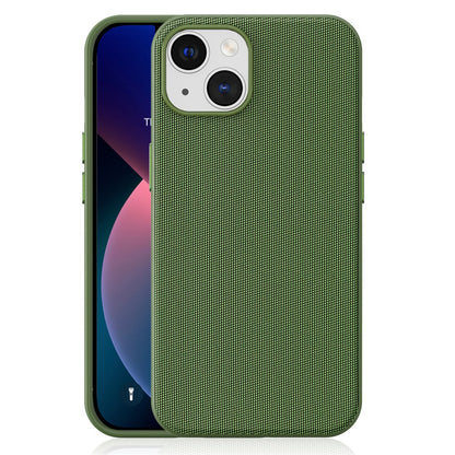 For iPhone 13  /  14 Magnetic Case Tech Fabric Coated TPU + PC Anti-Drop Phone Cover