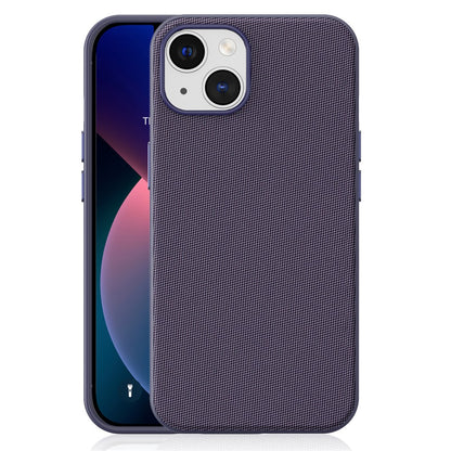 For iPhone 13  /  14 Magnetic Case Tech Fabric Coated TPU + PC Anti-Drop Phone Cover