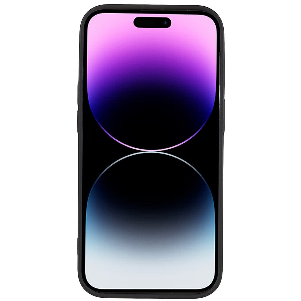 For iPhone 14 Pro Max Precise Cutout Liquid Silicone Texture Back Case Arc Edge  2.0mm Thick TPU Anti-Scratch Phone Cover