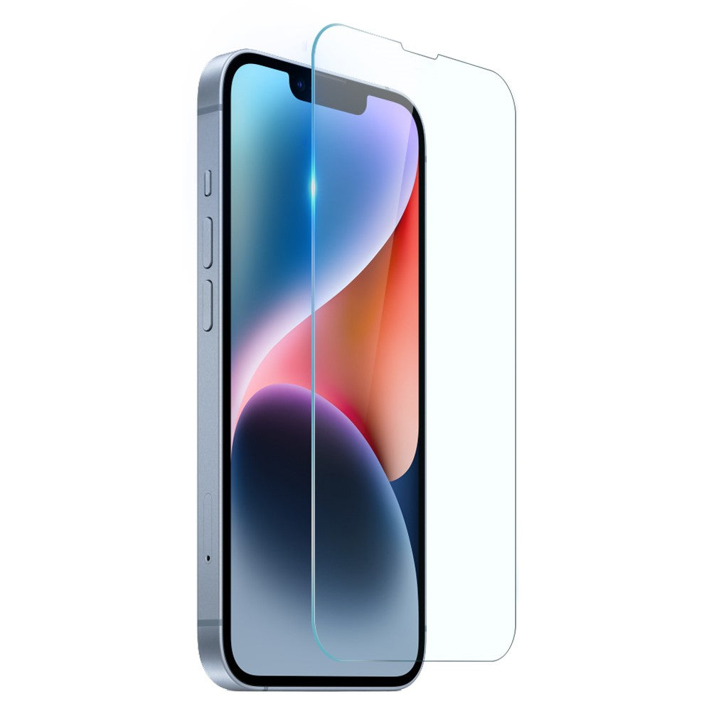 NORTHJO For iPhone 14 Plus 2-in-1 Anti-drop TPU Phone Case + Anti-scratch Tempered Glass Screen Protector