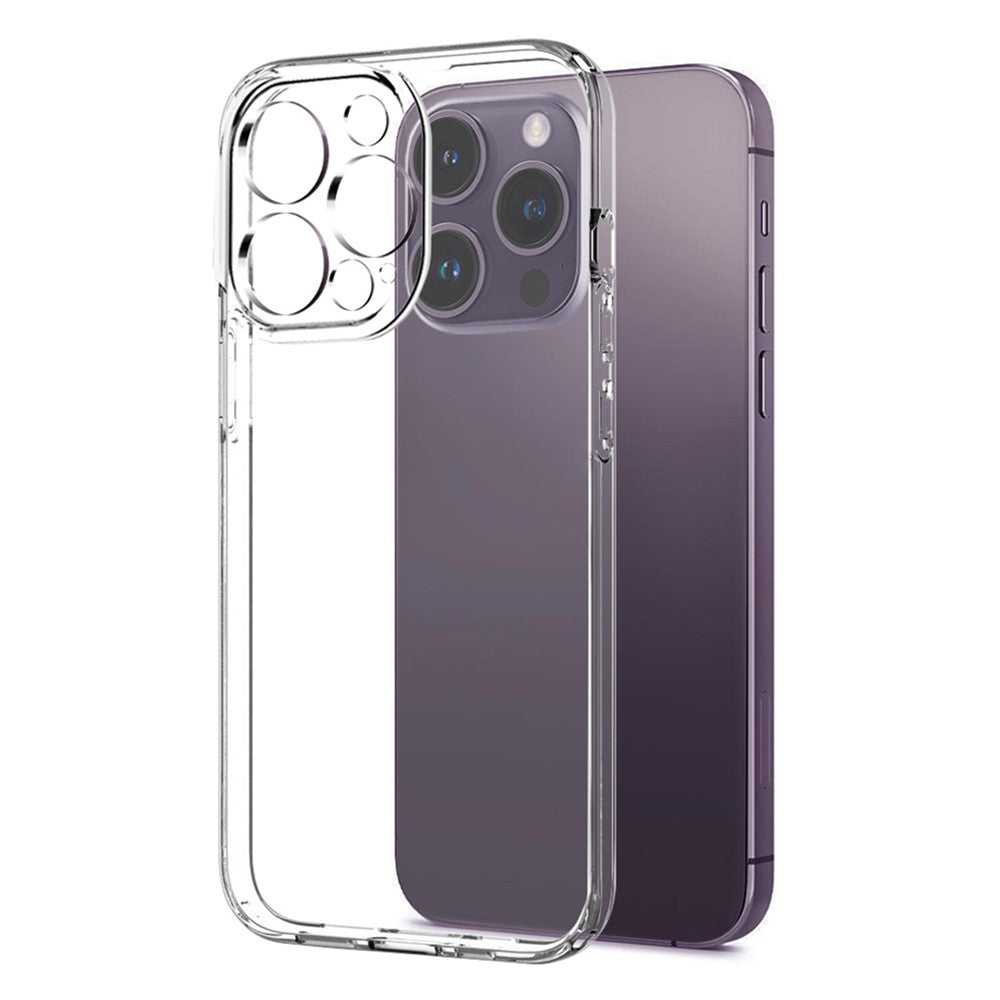NORTHJO For iPhone 14 Pro Max 2-in-1 Precise Cutouts Protective TPU Phone Case + Anti-scratch HD Tempered Glass Screen Protector