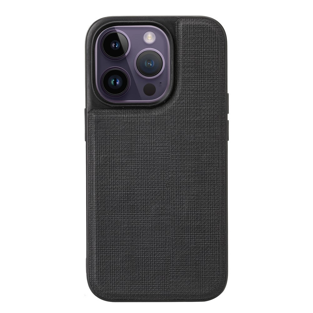 VILI T Series for iPhone 14 Pro Max Detachable 2-in-1 Cell Phone Cover Magnetic Vertical Open Card Slot Anti-scratch Phone Case with Strap