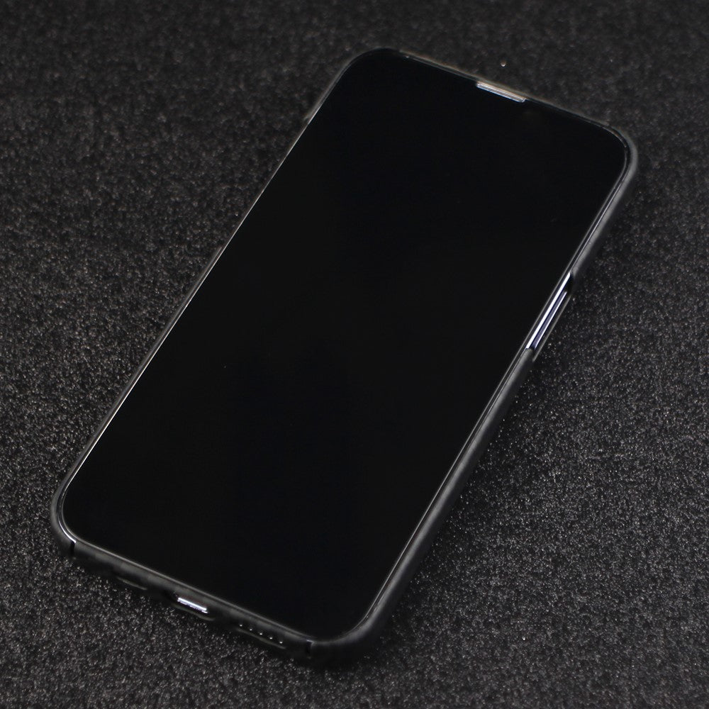 For iPhone 14 Pro Max Aramid Fiber Back Case Shockproof 1500D Coarse Texture Cover