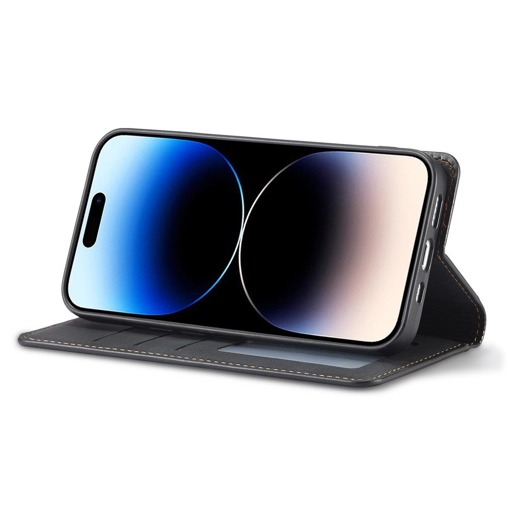 FORWENW Anti-drop Phone Case for iPhone 14 Pro Max , Skin-touch Phone Cover Stand Fantasy Series Leather Wallet Case