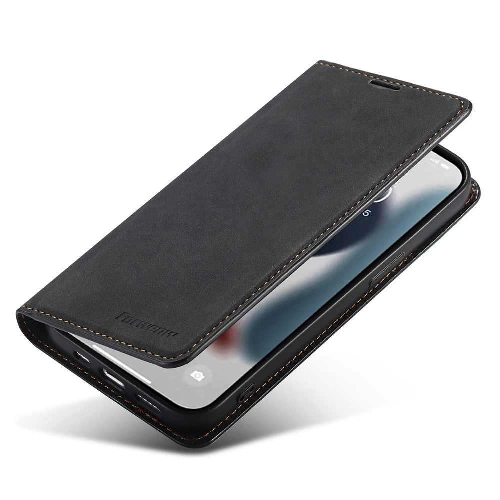 FORWENW Anti-drop Phone Case for iPhone 14 Pro Max , Skin-touch Phone Cover Stand Fantasy Series Leather Wallet Case