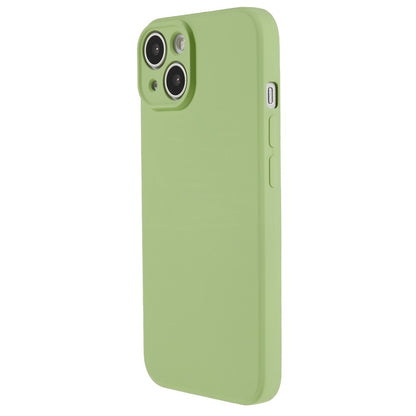 For iPhone 14 Fiber Lining Soft TPU Phone Case Rubberized Texture Protective Cover
