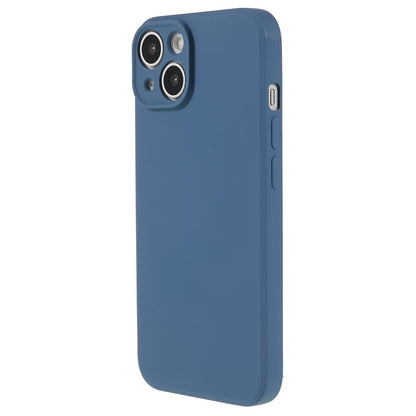For iPhone 14 Plus Rubberized Anti-Slip Grip Phone Case Soft TPU Fiber Lining Inside Phone Cover