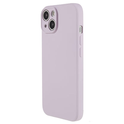 For iPhone 14 Plus Rubberized Anti-Slip Grip Phone Case Soft TPU Fiber Lining Inside Phone Cover