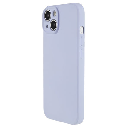 For iPhone 14 Plus Rubberized Anti-Slip Grip Phone Case Soft TPU Fiber Lining Inside Phone Cover