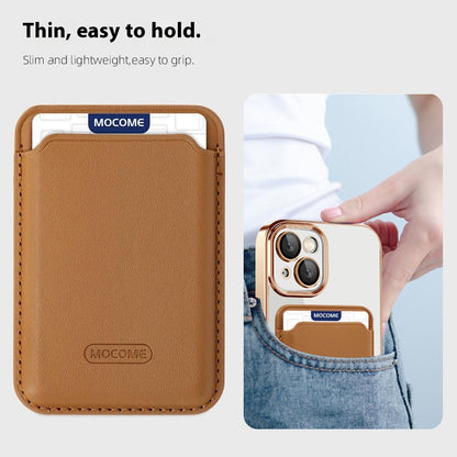 For iPhone 14 Plus TPU + PC Mobile Case Anti-scratch Magnetic Cover with Card Bag