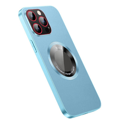 RH05 Shockproof Cover for iPhone 14 Pro Max Magnetic Case Soft TPU PC PU Leather Coated Phone Shell