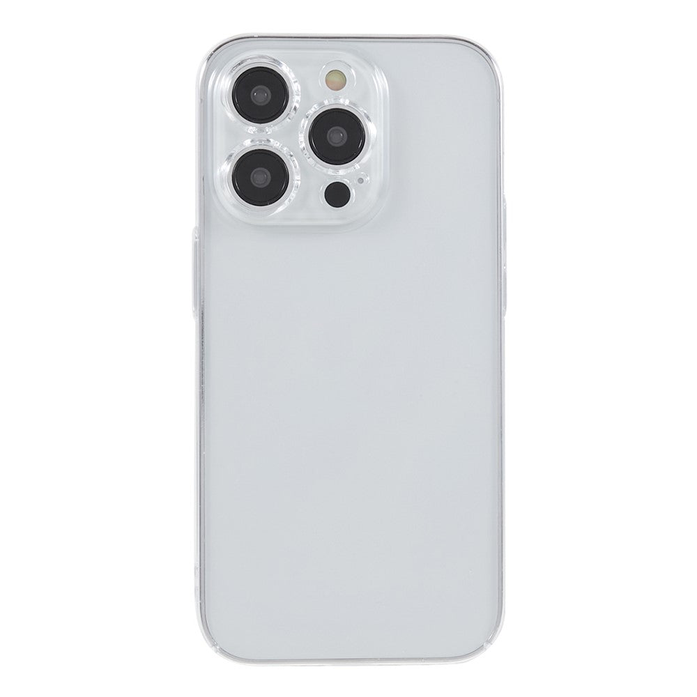 For iPhone 14 Pro Max Shockproof Phone Back Cover Transparent PC Mobile Case