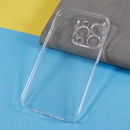 For iPhone 14 Pro Max Shockproof Phone Back Cover Transparent PC Mobile Case