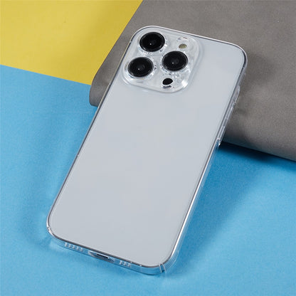 For iPhone 14 Pro Max Shockproof Phone Back Cover Transparent PC Mobile Case