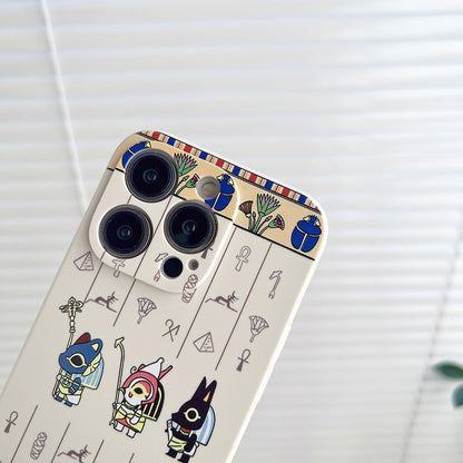 For iPhone 14 Pro Max Stylish Pattern Precise Cutout Phone Case Soft TPU Anti-scratch Cover